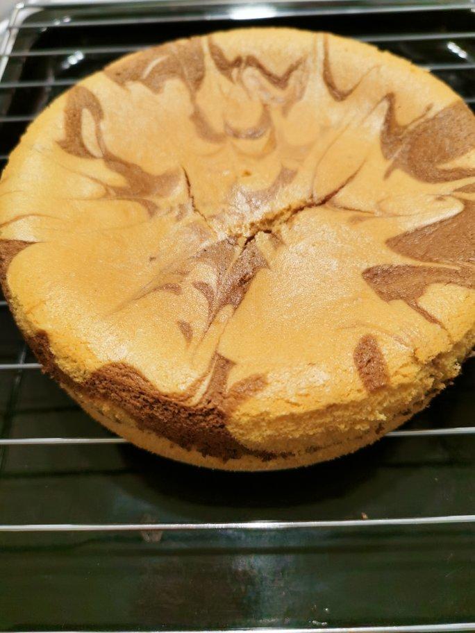 可可味——斑马纹戚风蛋糕