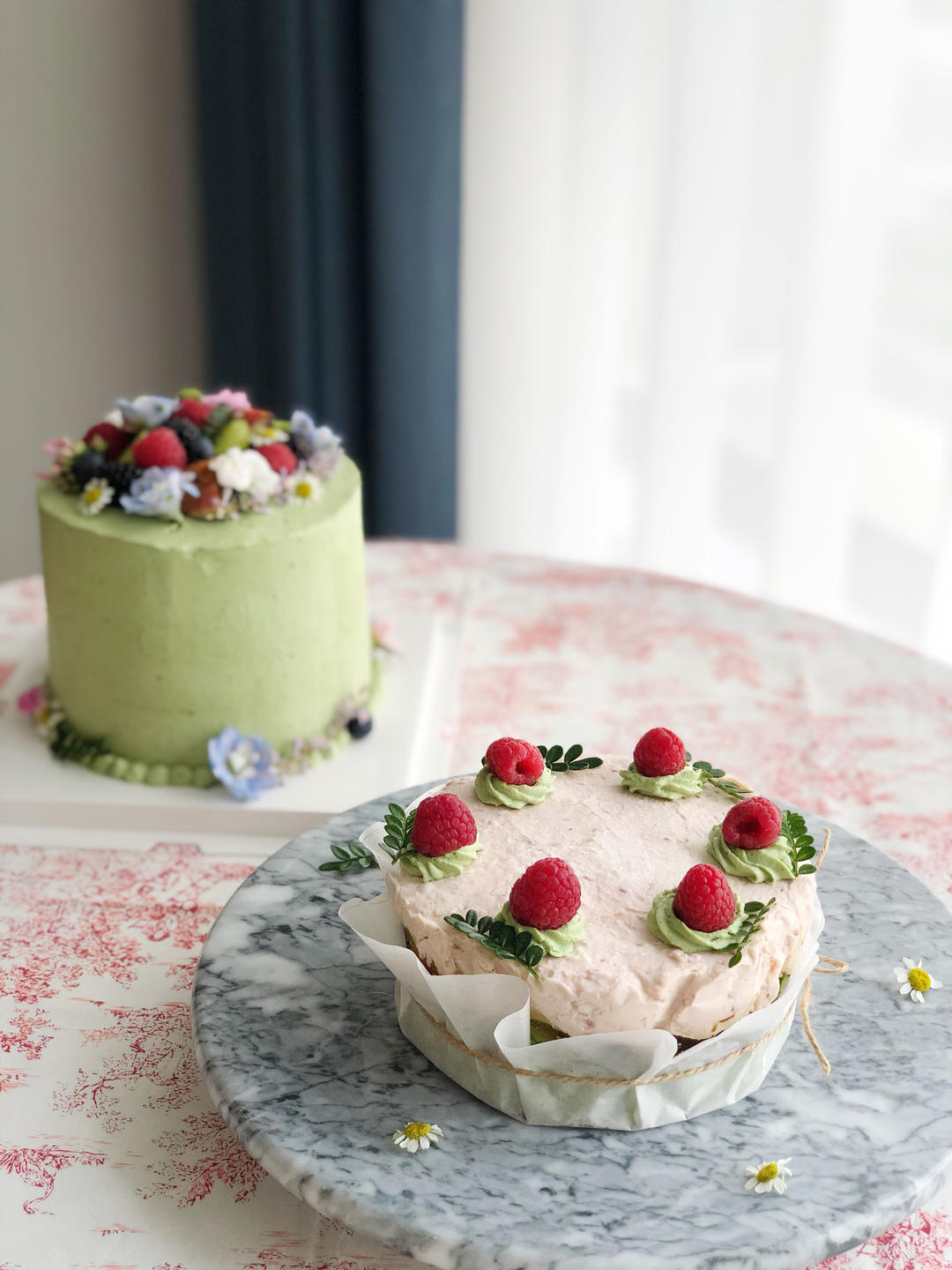 树莓开心果巴斯克🍰/芝士蛋糕
