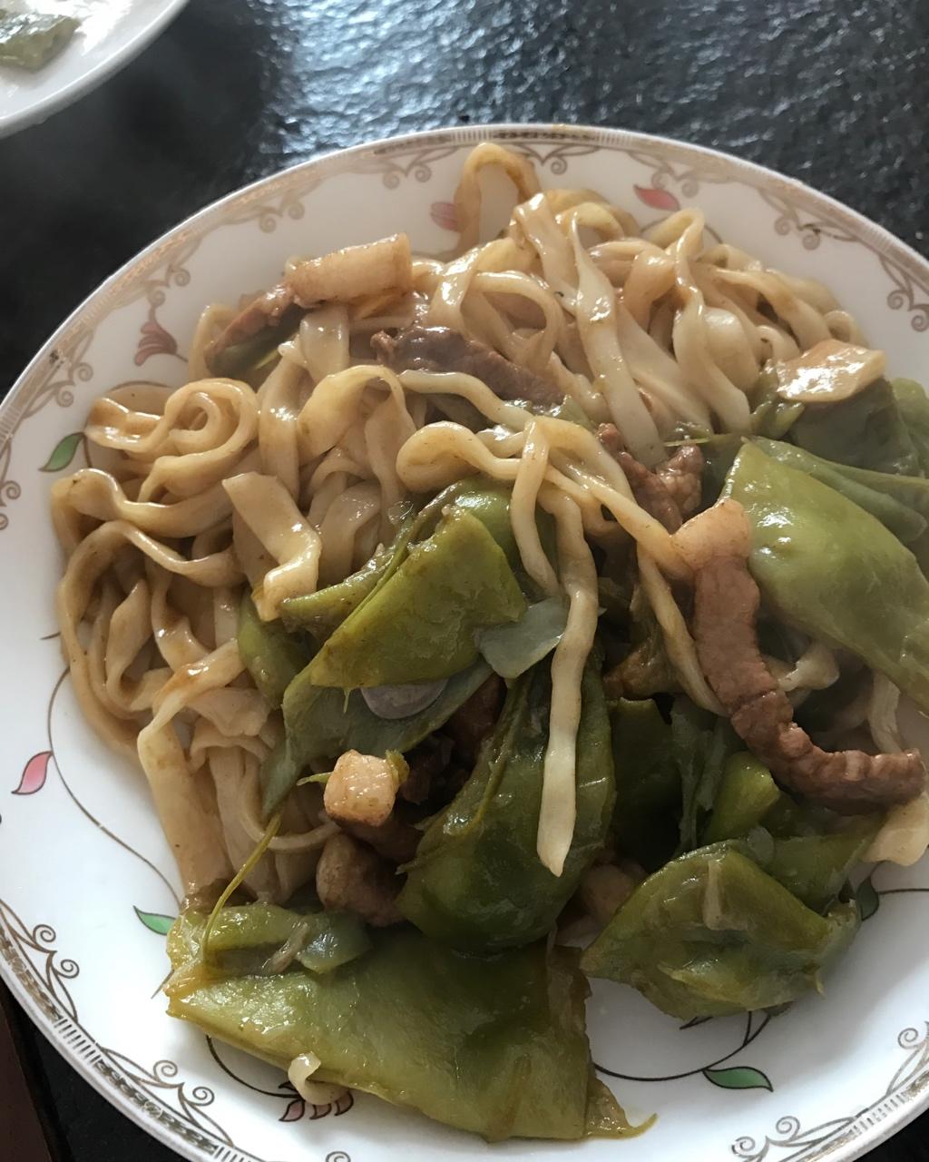 豆角焖面