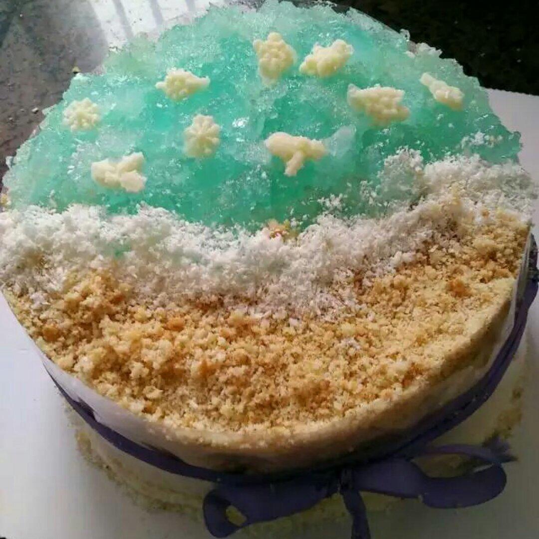 海洋酸奶慕斯蛋糕