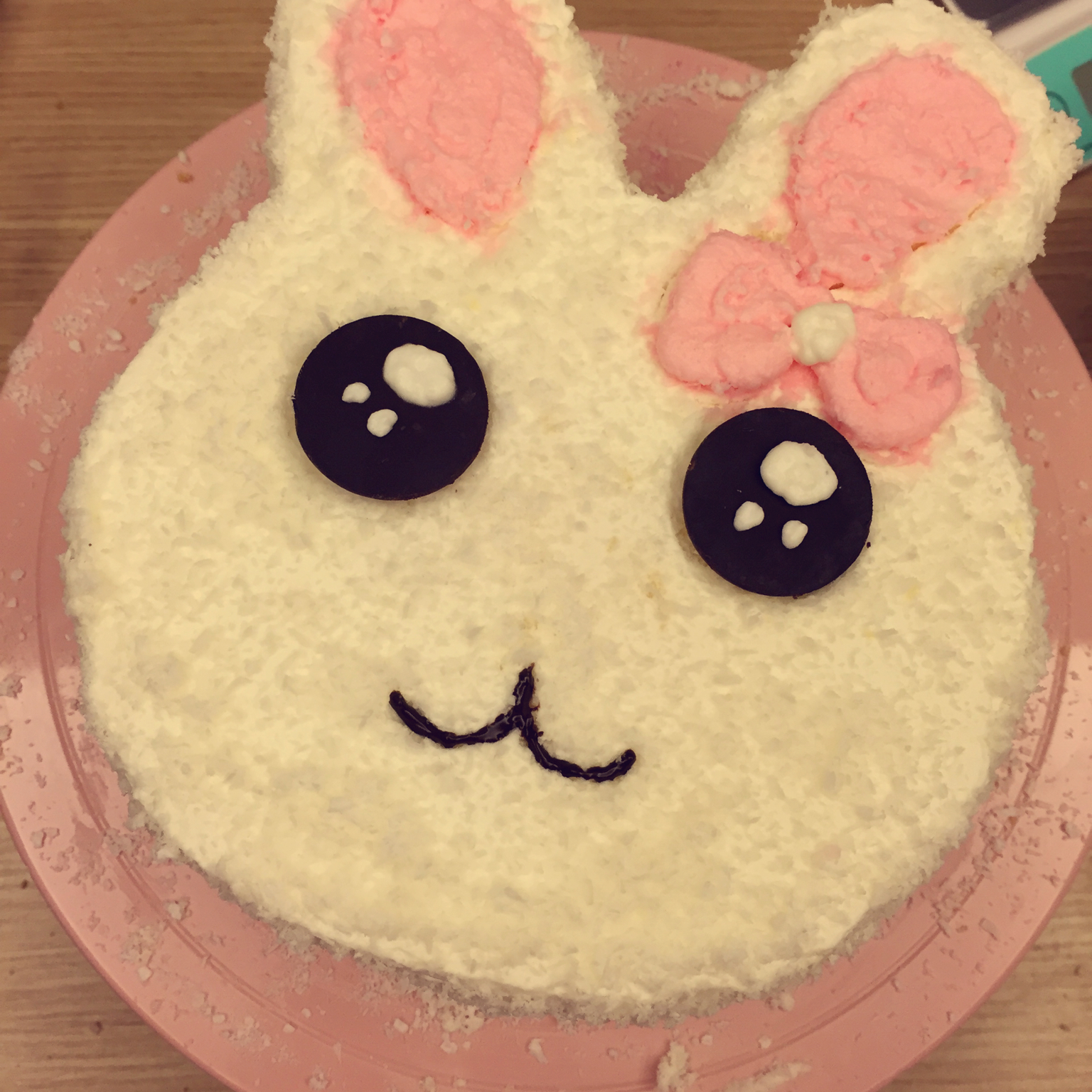 椰蓉小兔子奶油蛋糕