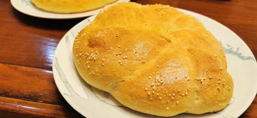 一口入魂的皇冠小米面包