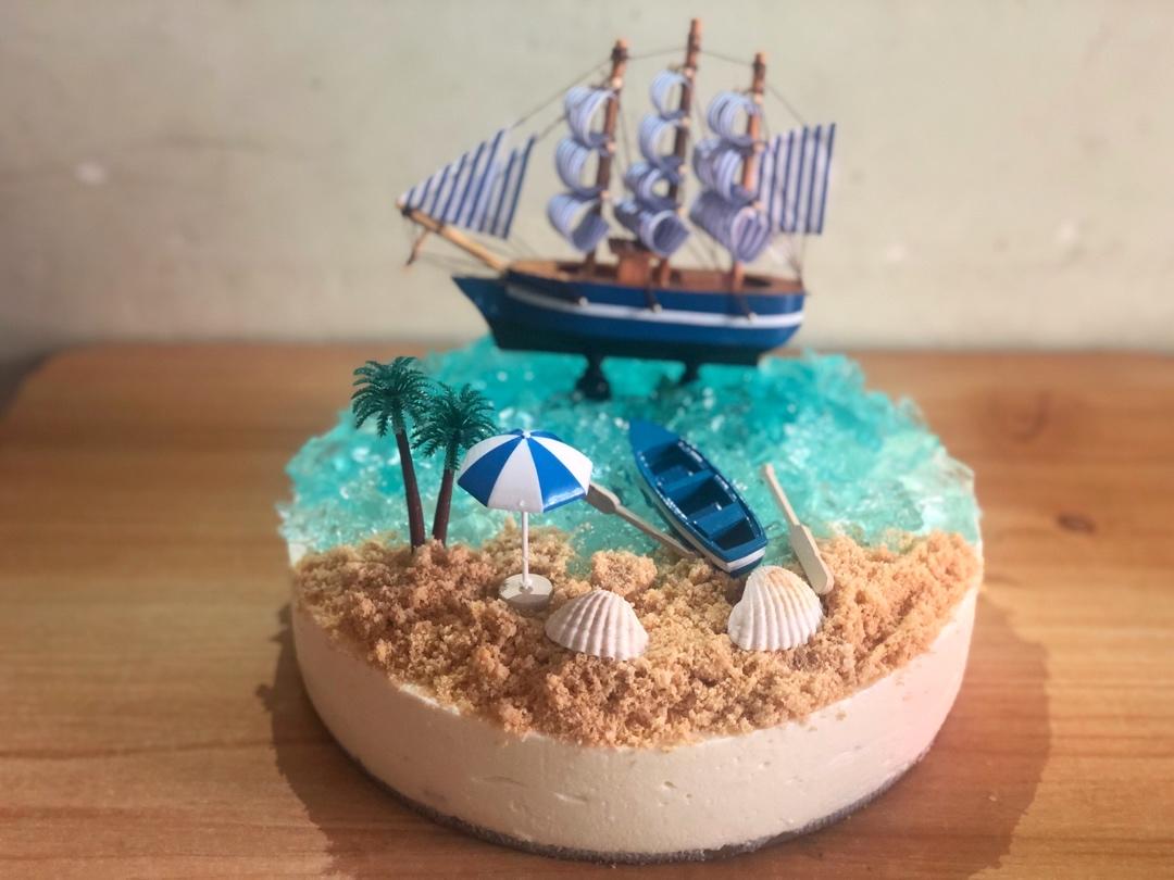 海洋酸奶慕斯蛋糕