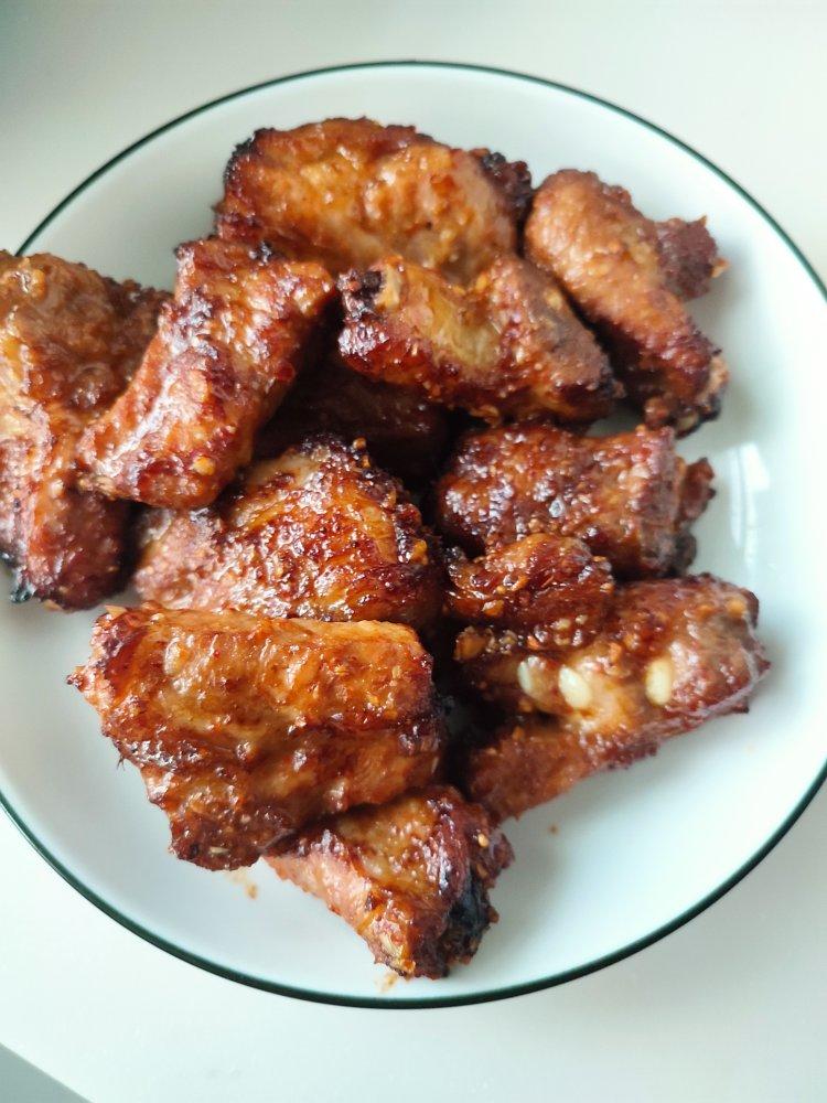 零失败的蒜香烤排骨-少油健康又美味