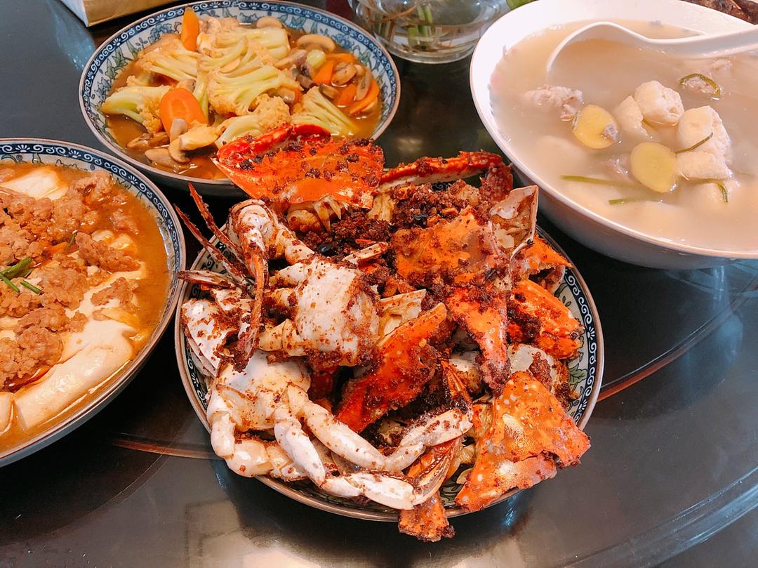 避风塘炒蟹