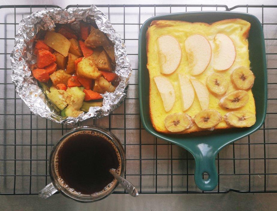 绝美的法式隔夜厚吐司！冲这颜值也要起床吃早餐呀，做法超简单