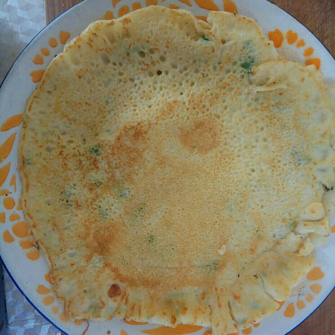 有妈妈味道的葱香鸡蛋饼