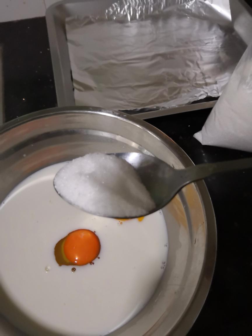 纯奶手撕吐司的做法 步骤1