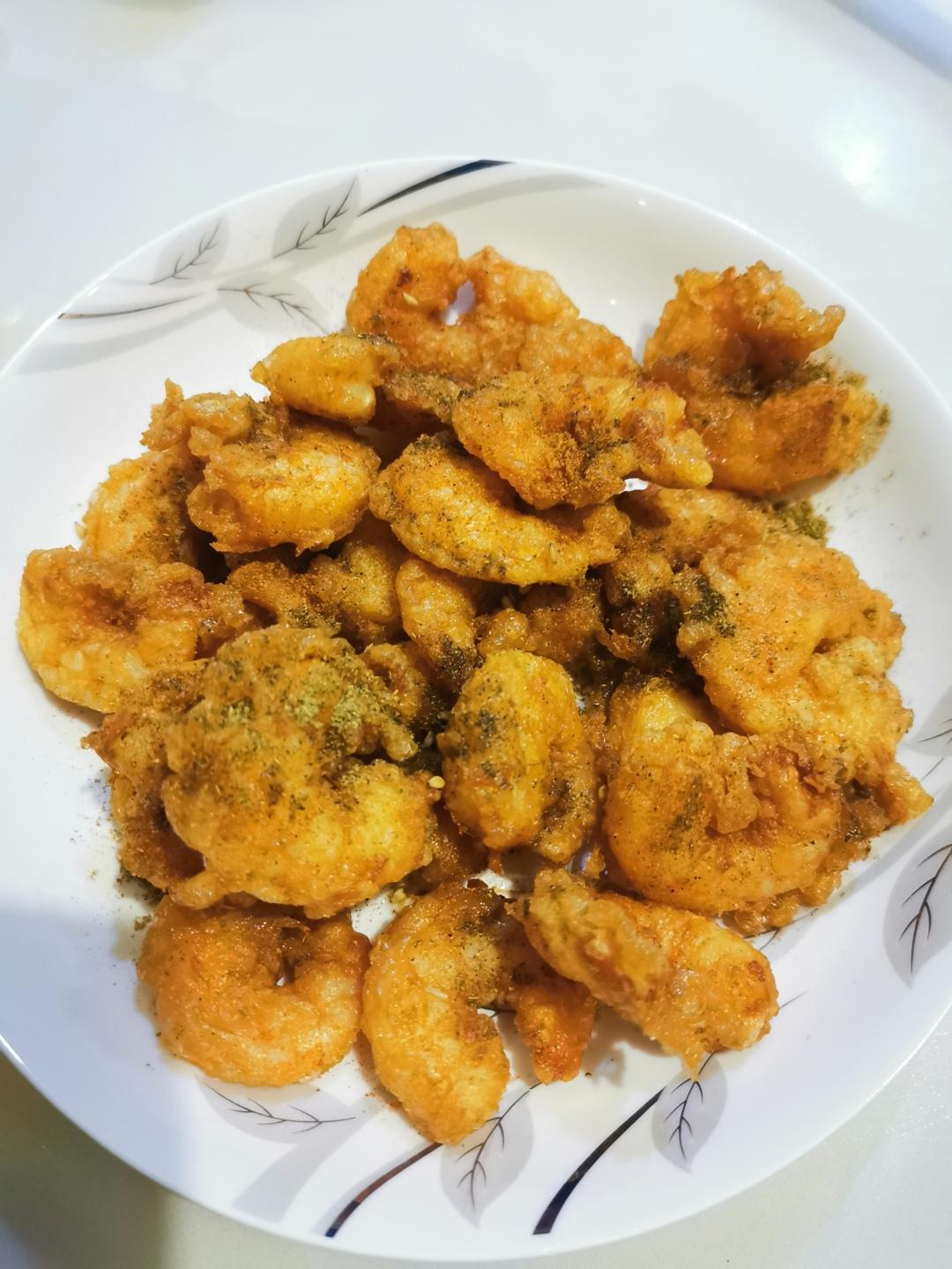 好吃到吮手指的椒盐虾仁