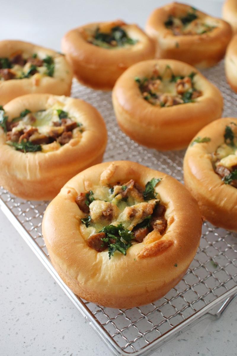 面包脑袋冲｜咸香爆汁的牛肉丸芝士面包