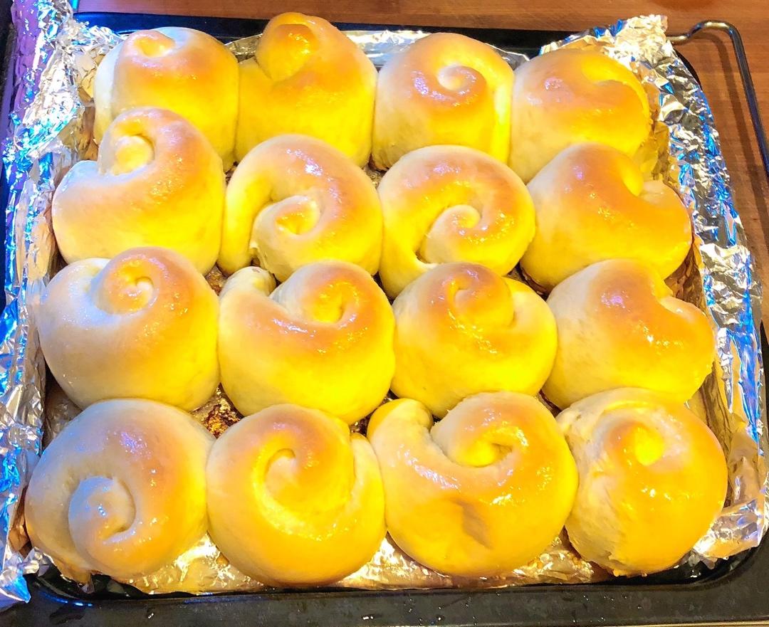 蜂蜜脆底小面包