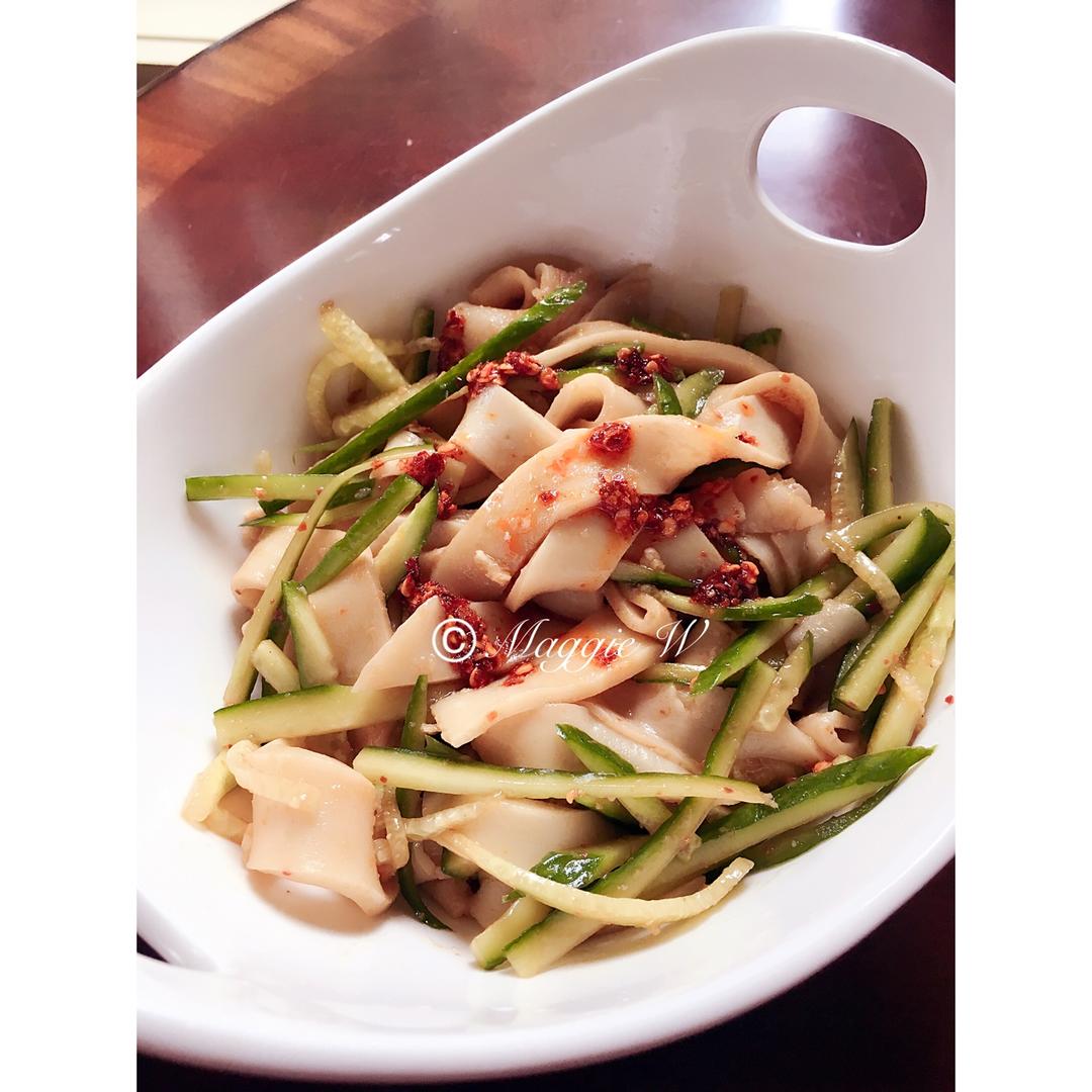 不用水洗的自制凉皮，零失败