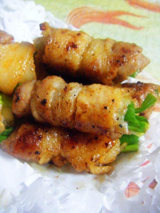 香煎五花肉卷的做法