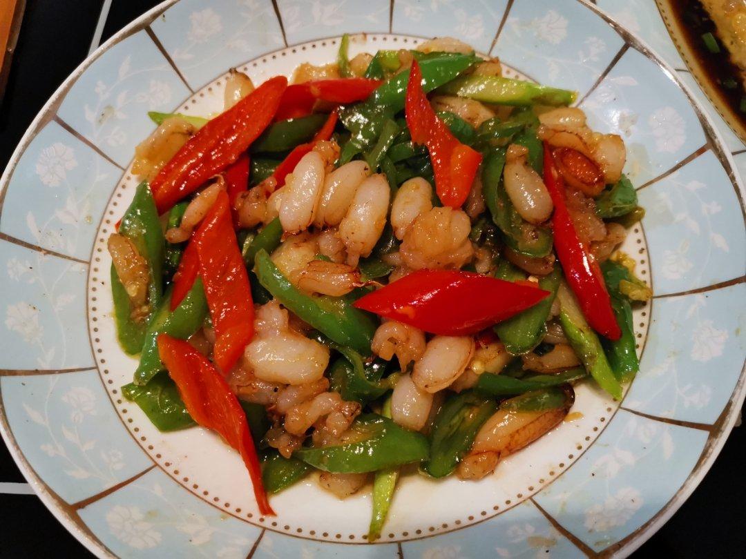 韭黄炒蟹腿肉