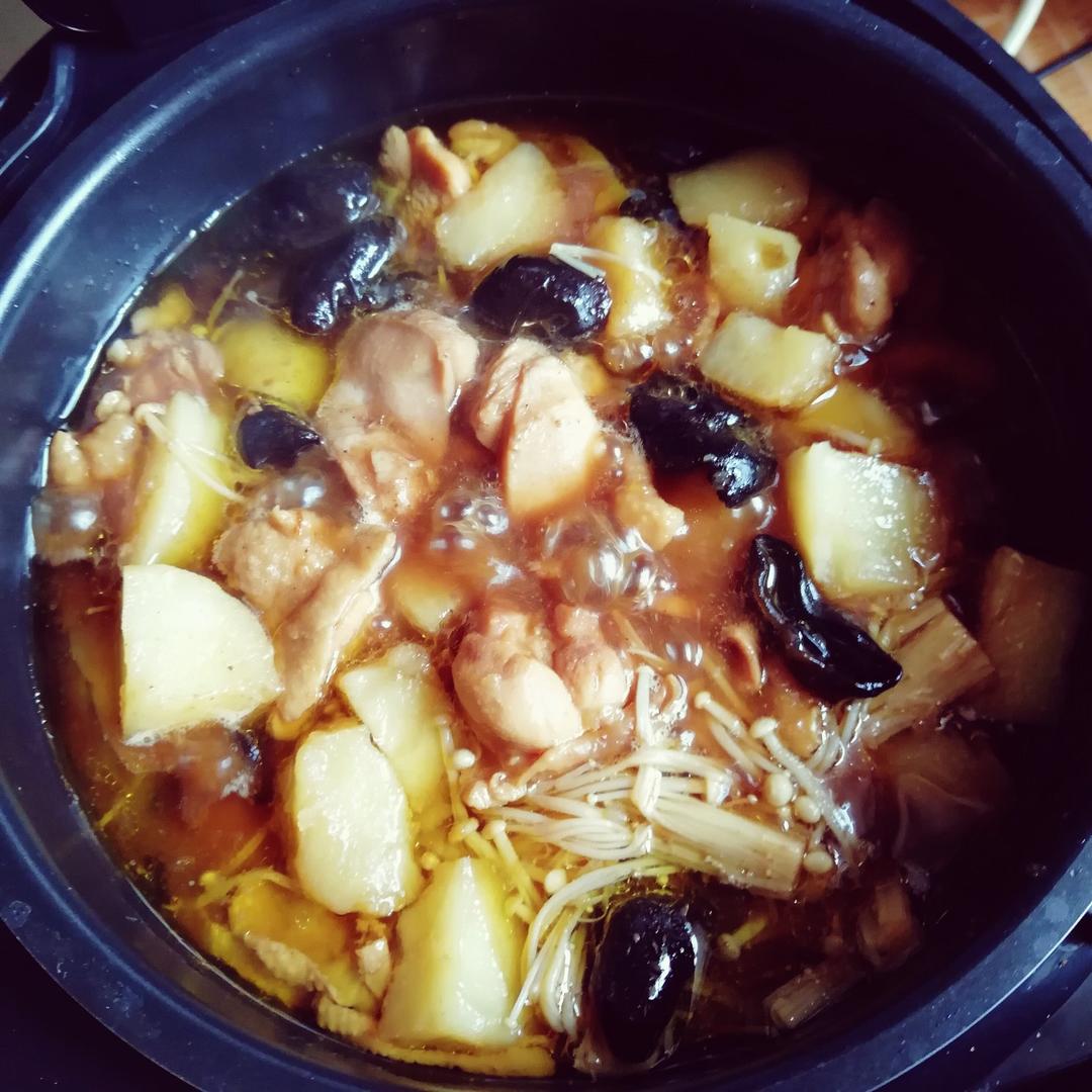 黄焖鸡 零厨艺（电饭锅版）