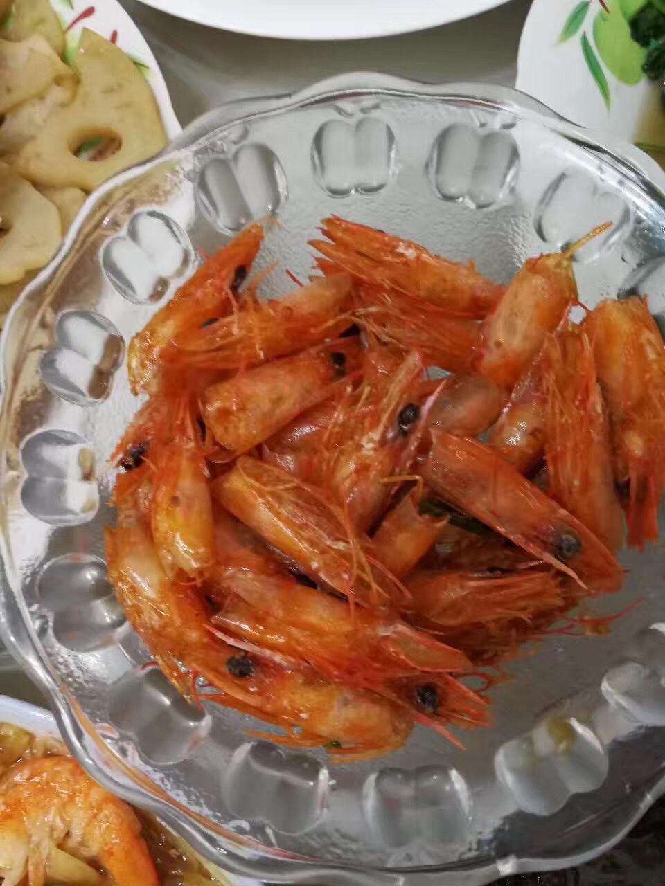 熬虾油炸虾头