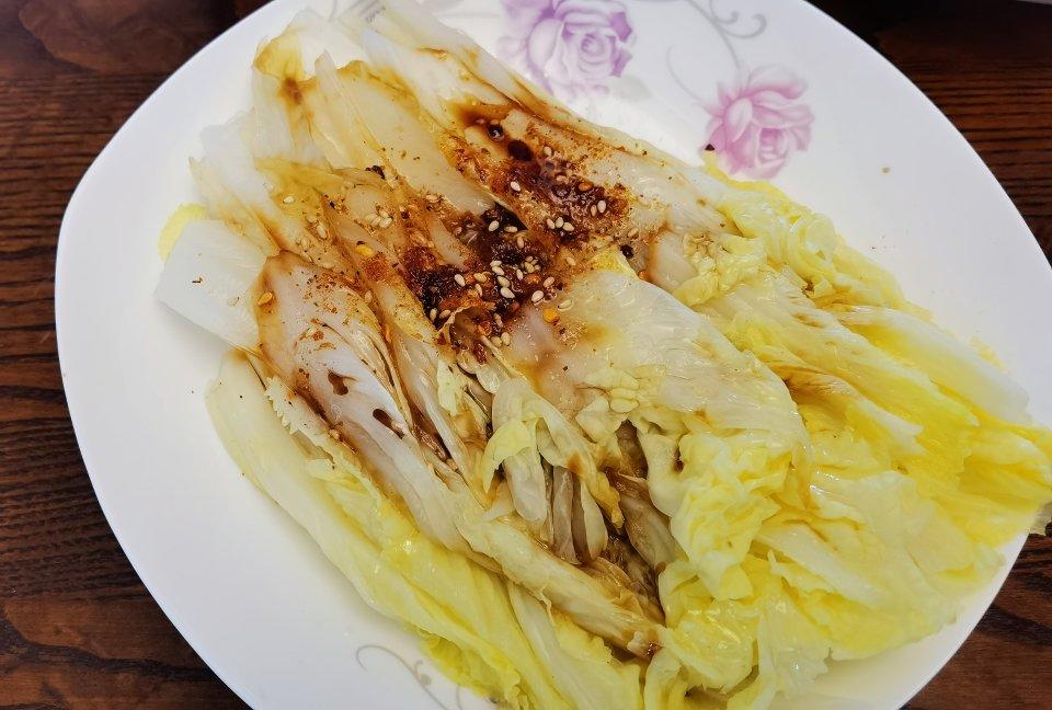 响油白菜