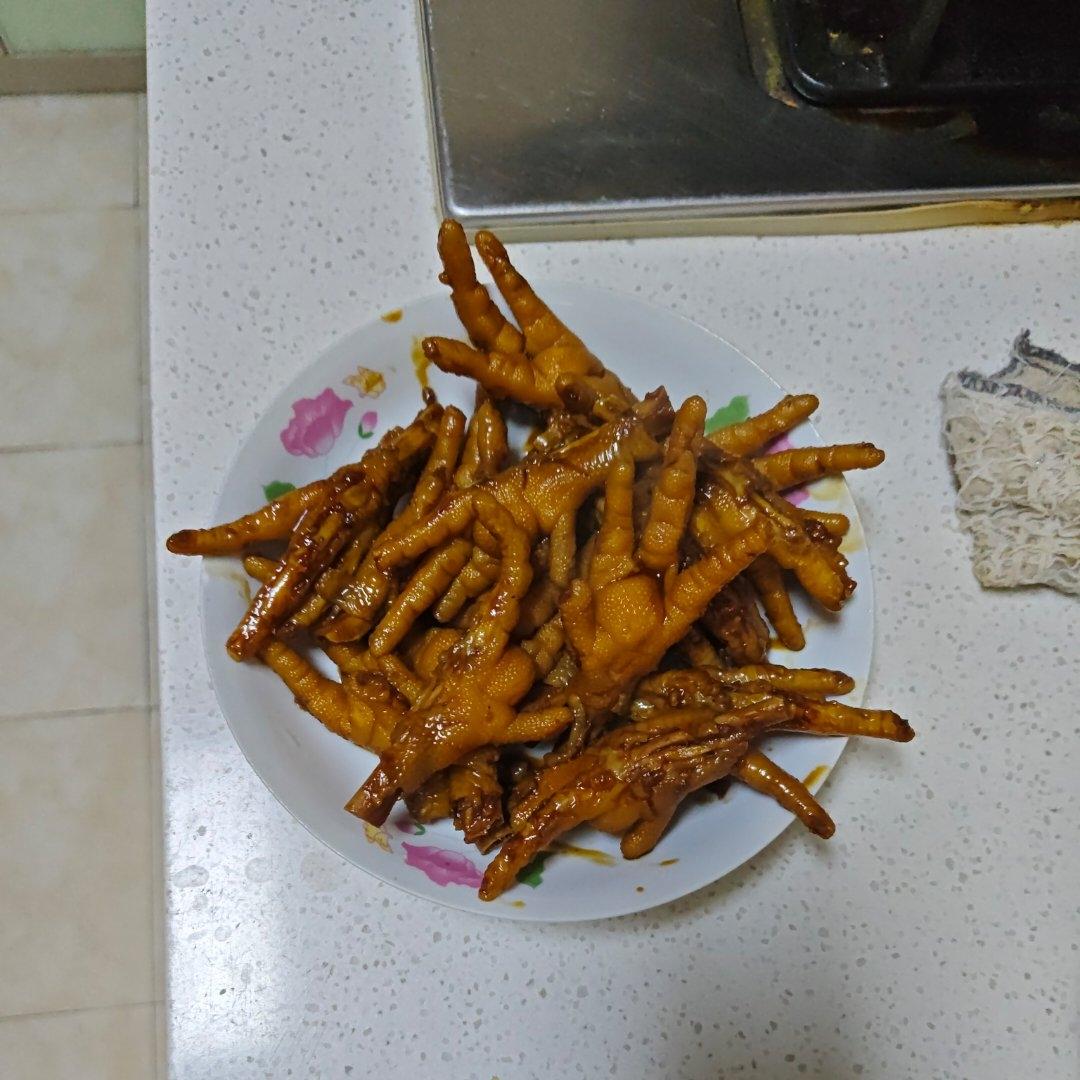 秘制红烧鸡爪