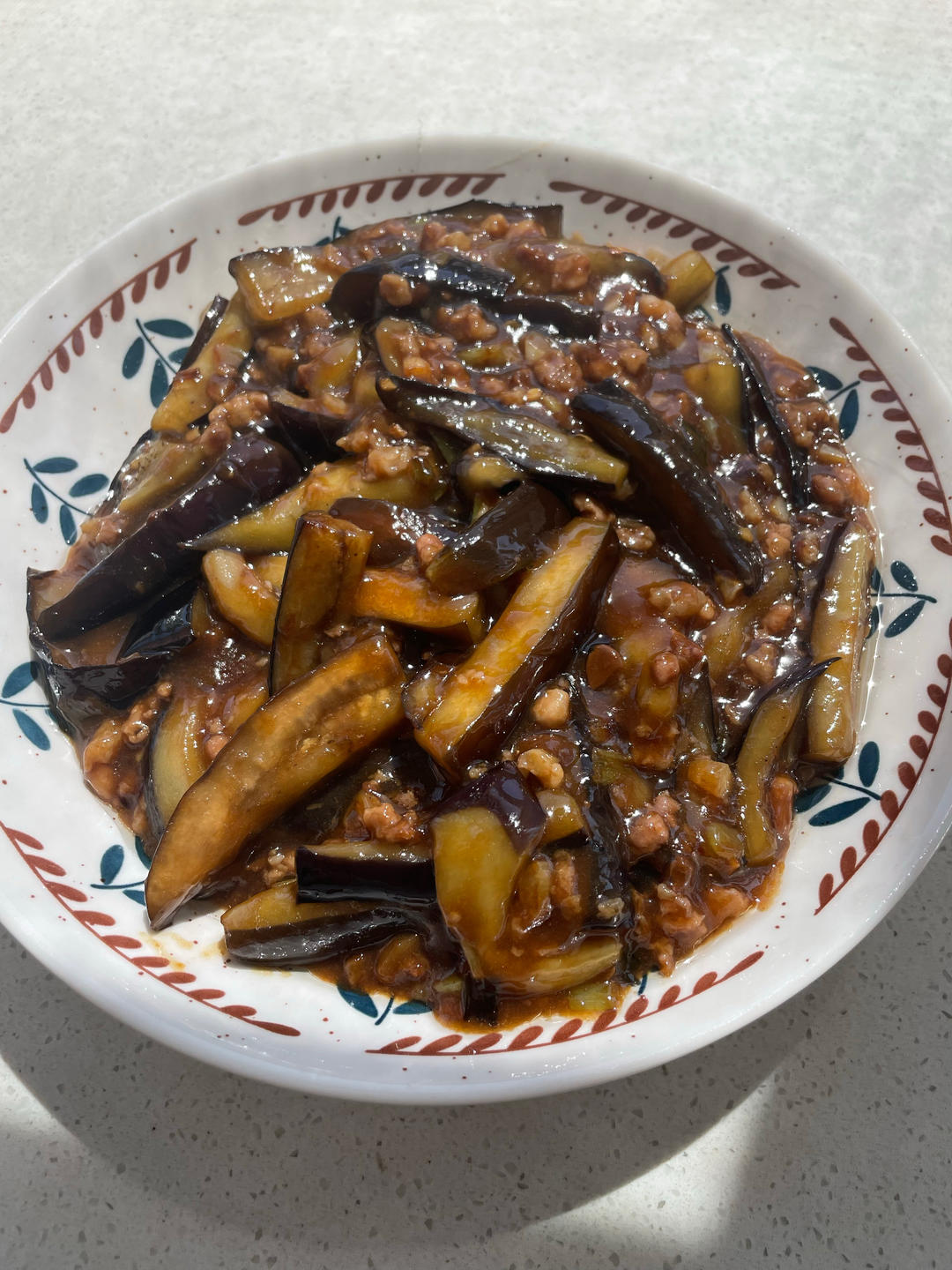 超级下饭酱香味肉末茄子