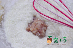 宝宝辅食：豆腐鸡肉蒸糕的做法 步骤4