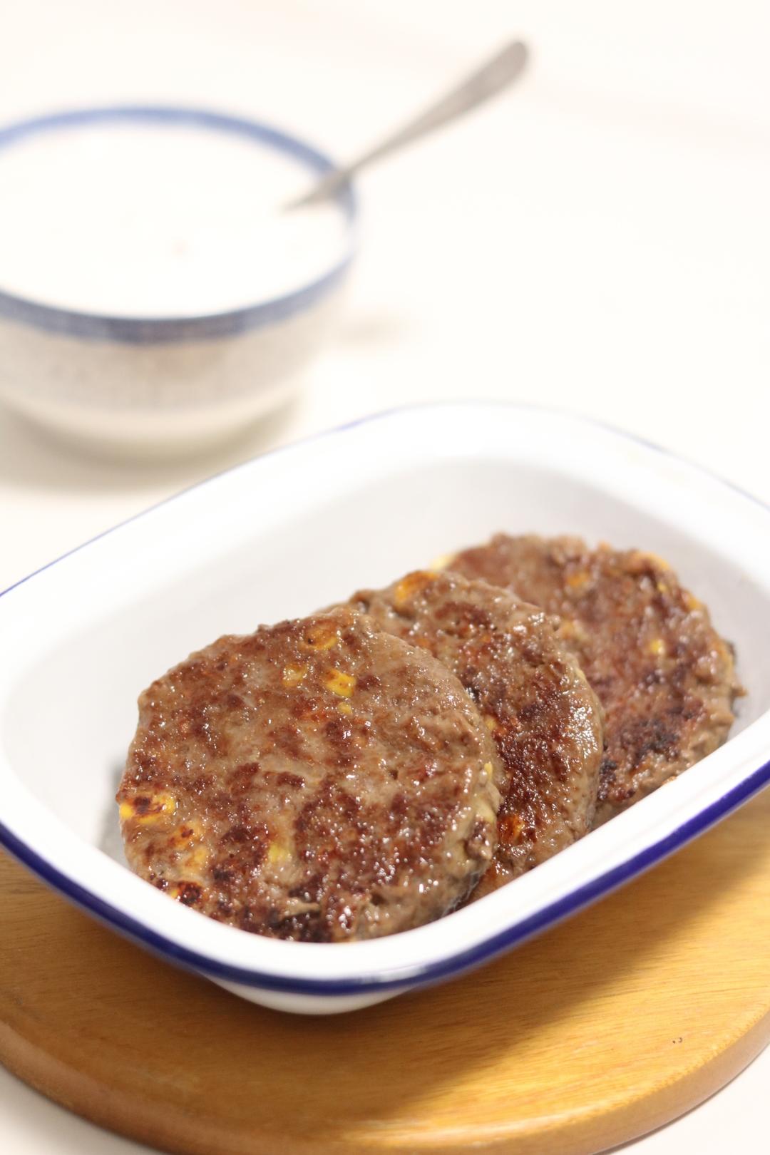 牛肉玉米饼～