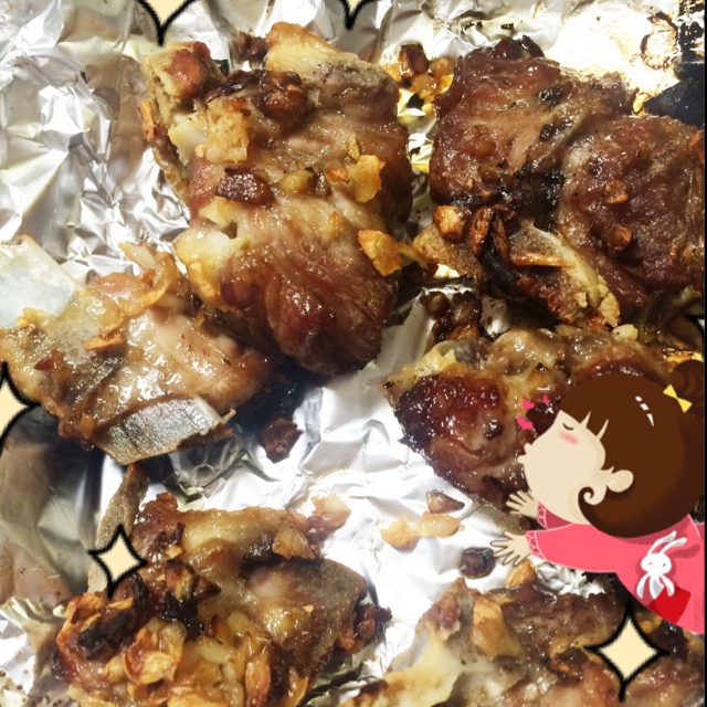 香到骨头里的蒜香排骨（烤箱）