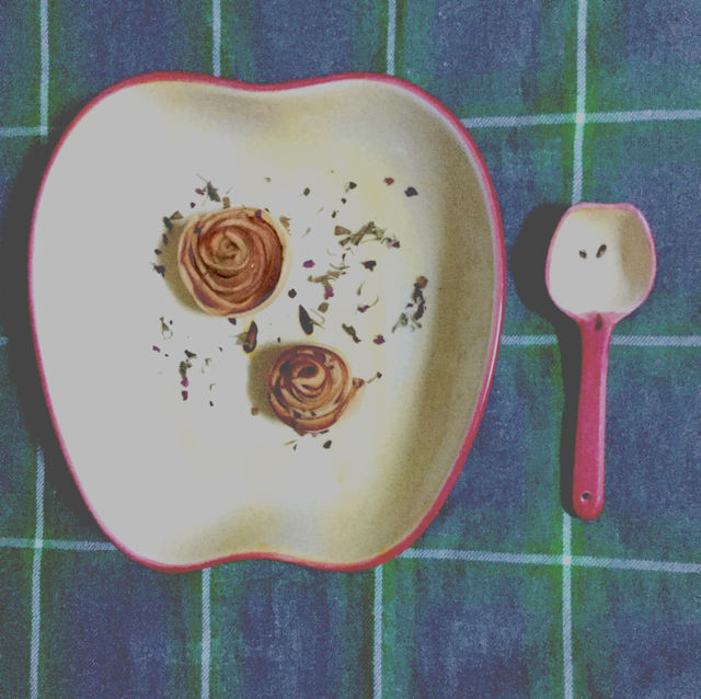 玫瑰花苹果派