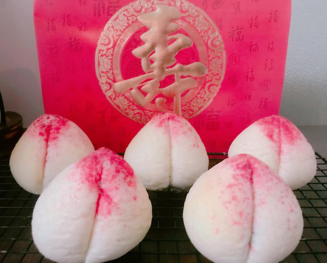 寿桃面包