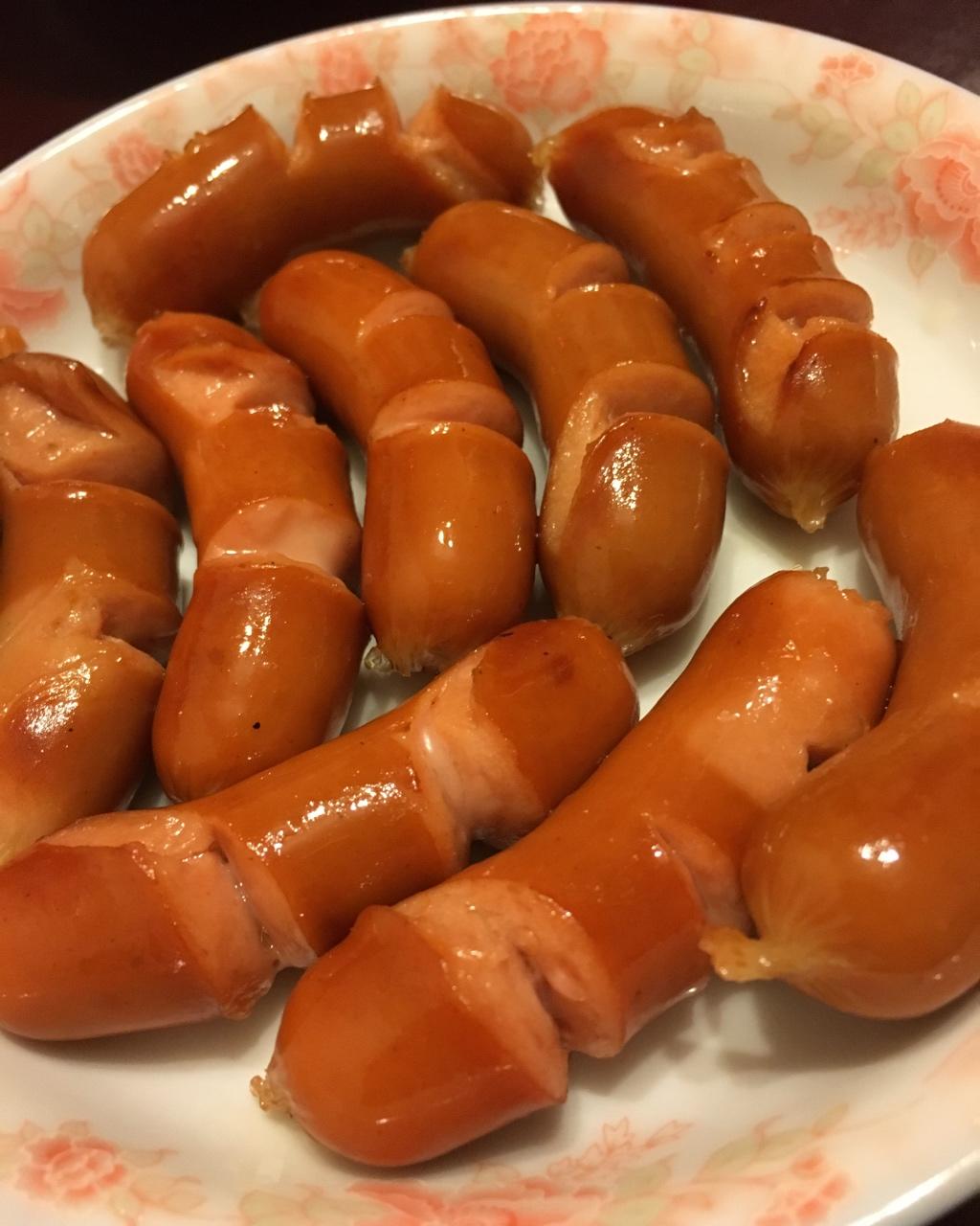 煎香肠