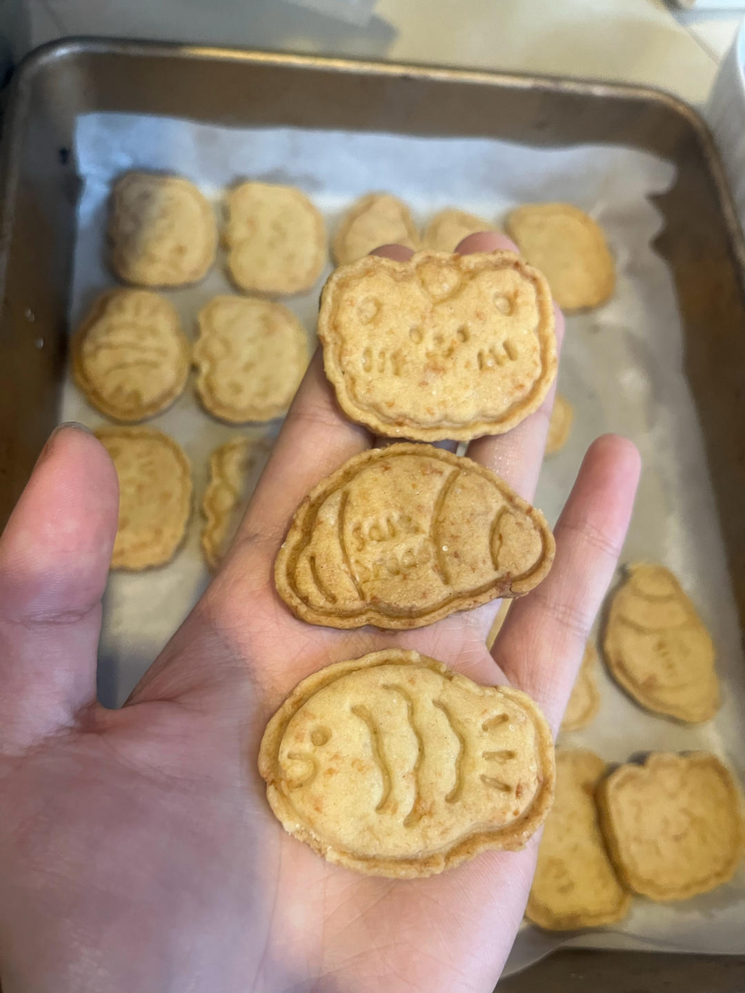 牛乳味大饼干