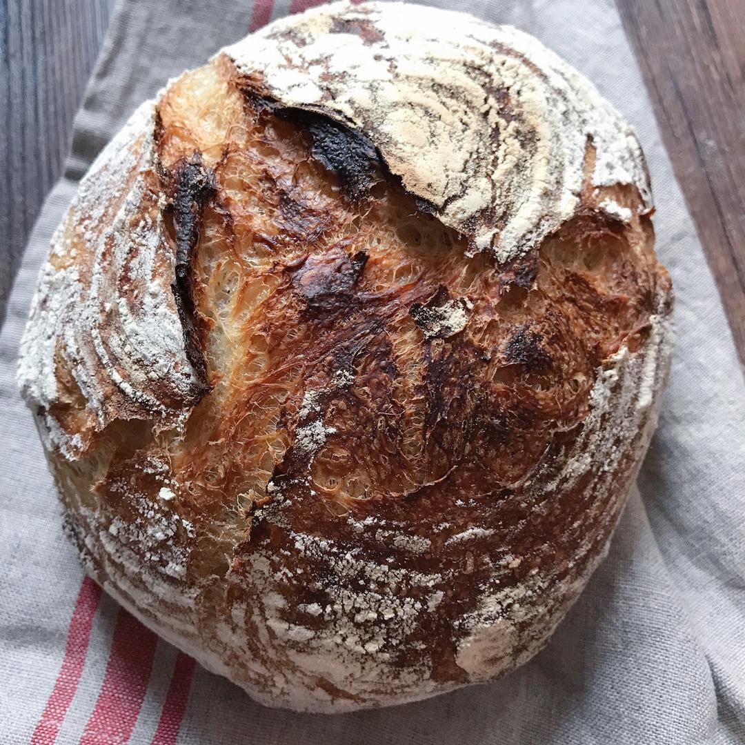 【Ken Forkish】Pain de campagne天然酵种法国乡村欧包（附水温换算公式）