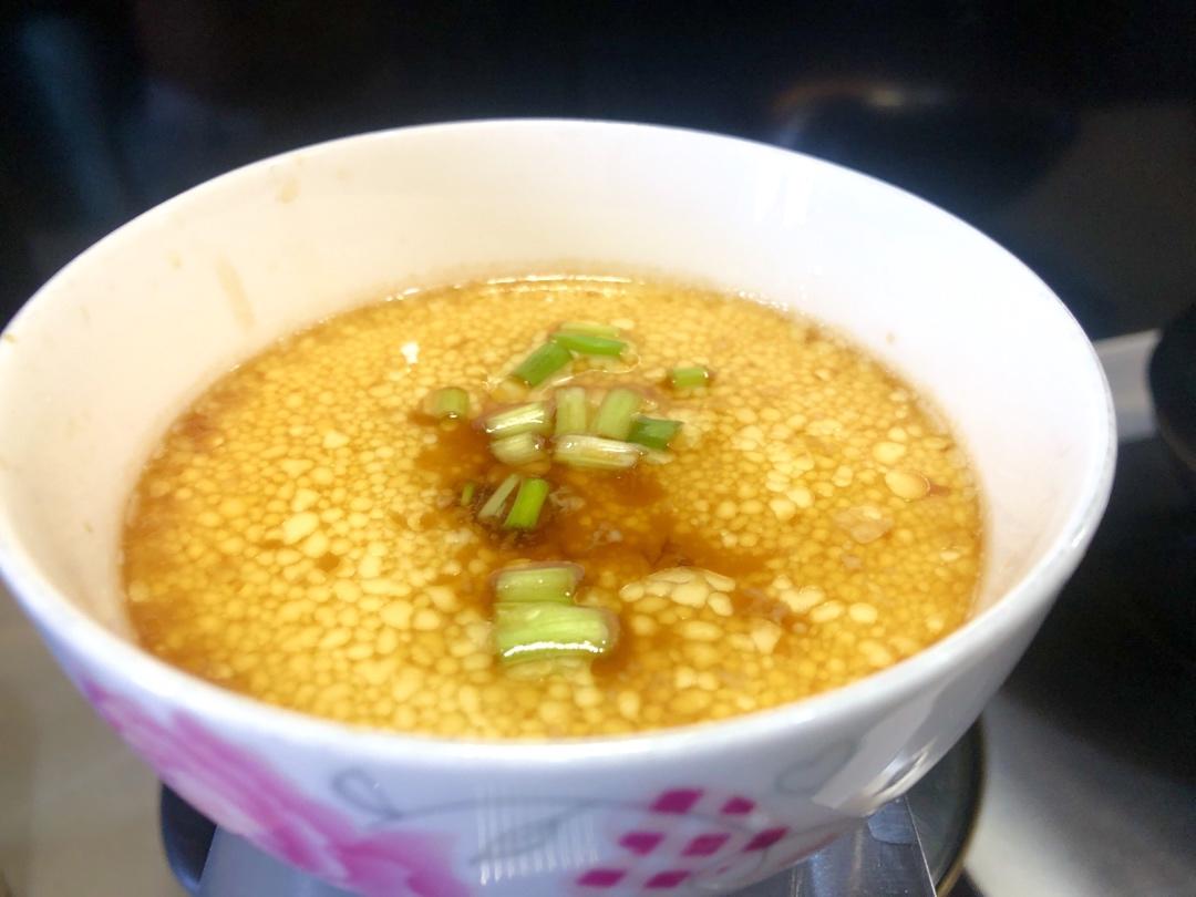 嫩滑水蒸蛋❗️简单几步就能做❗️❗️巨好吃～