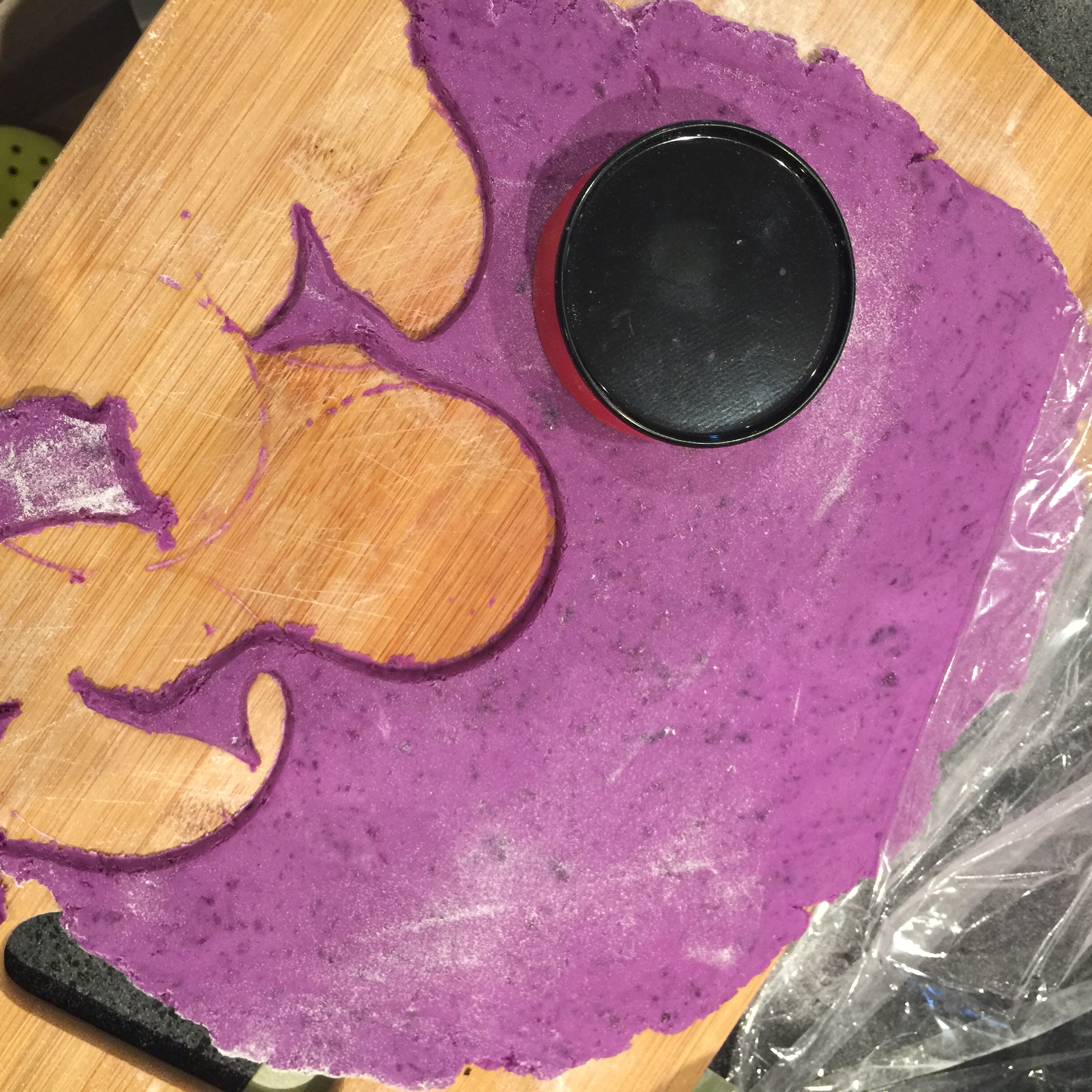 紫薯糯米饼（烤箱版）的做法 步骤6