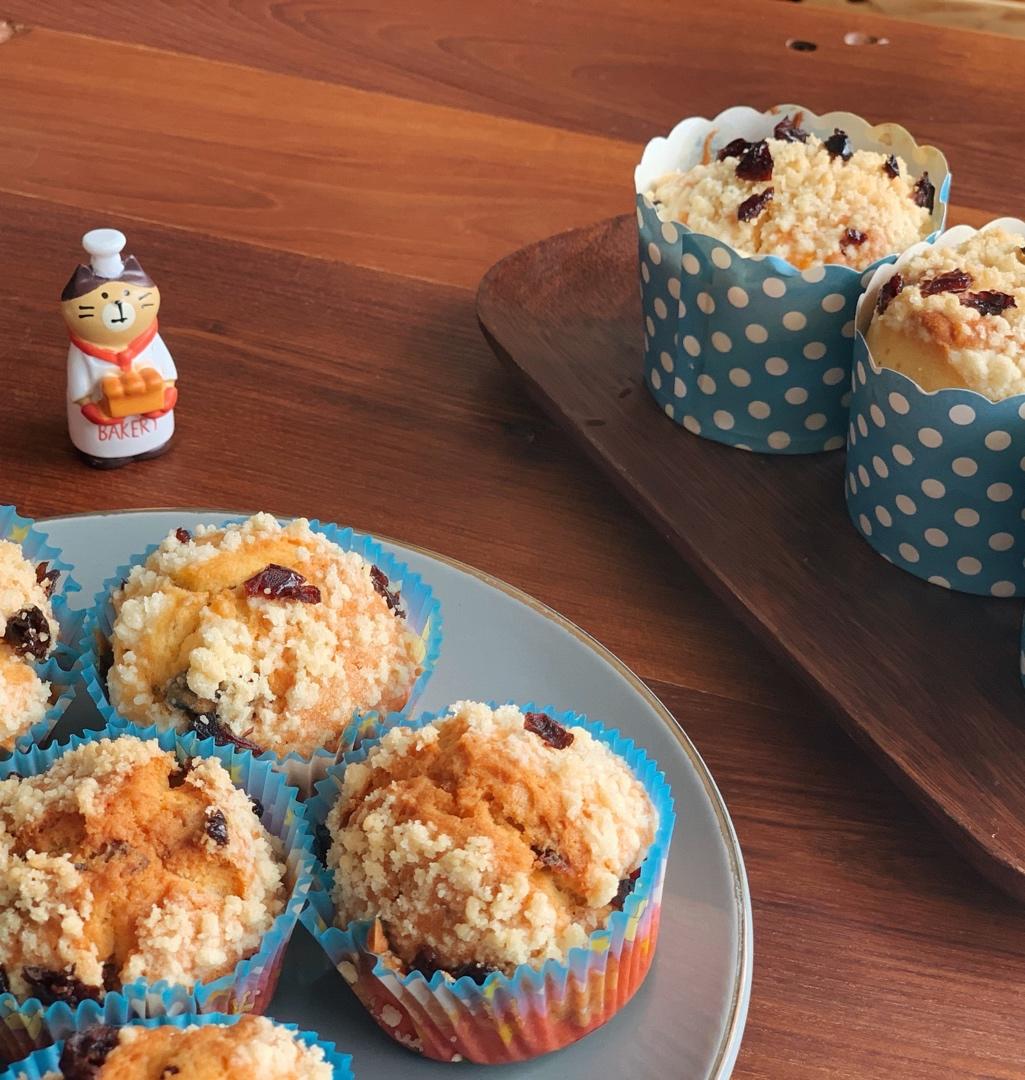 蔓越莓玛芬蛋糕