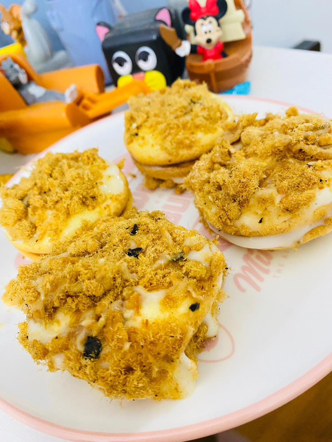 朋友都说比鲍师傅好吃的海苔肉松小贝