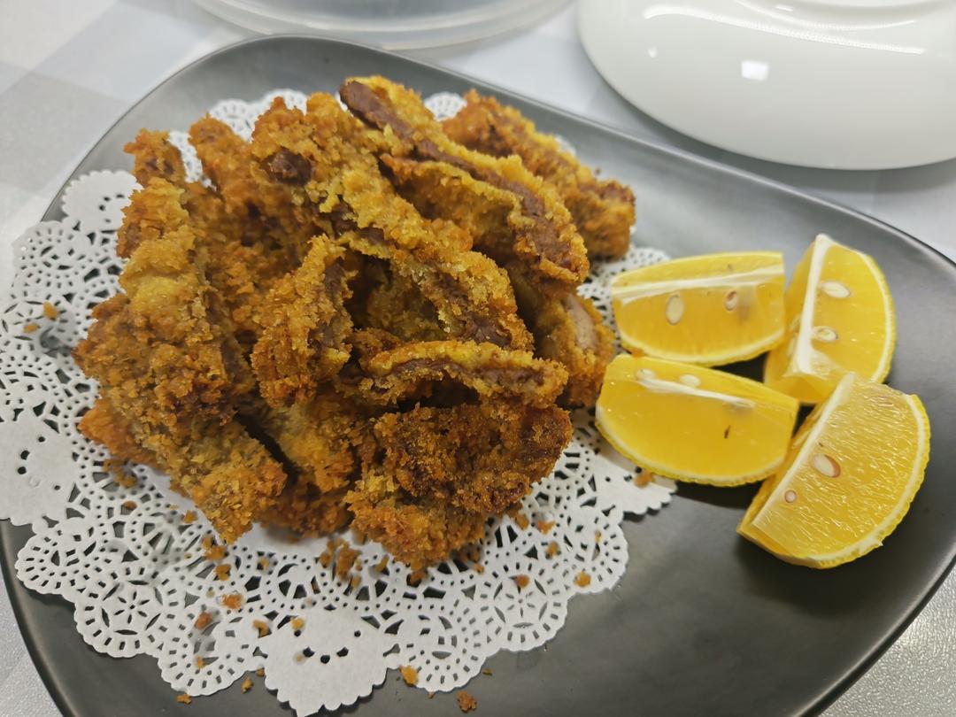 学校门口的炸牛排