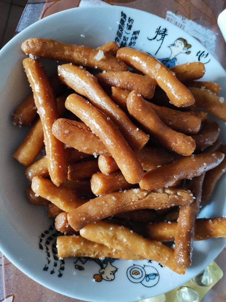 #中式香脆甜点#江米条