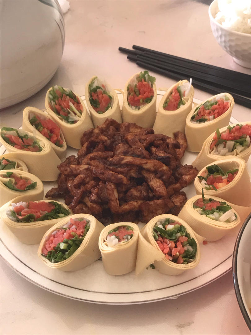 京酱肉丝