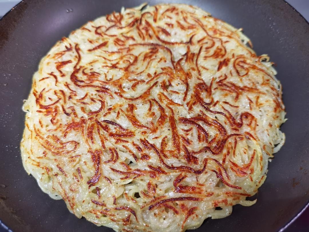 香煎土豆丝饼（超简单）