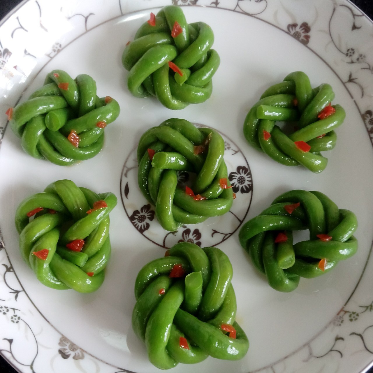 盘旋豆角