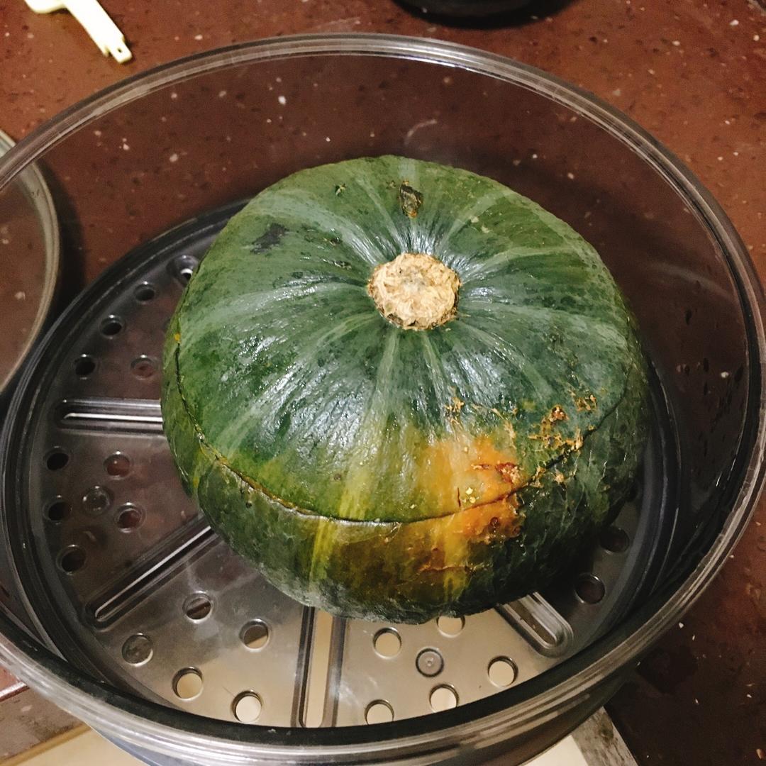 贝贝南瓜蒸蛋（懒人0失败）