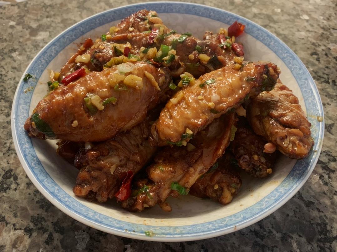 香辣炸鸡翅