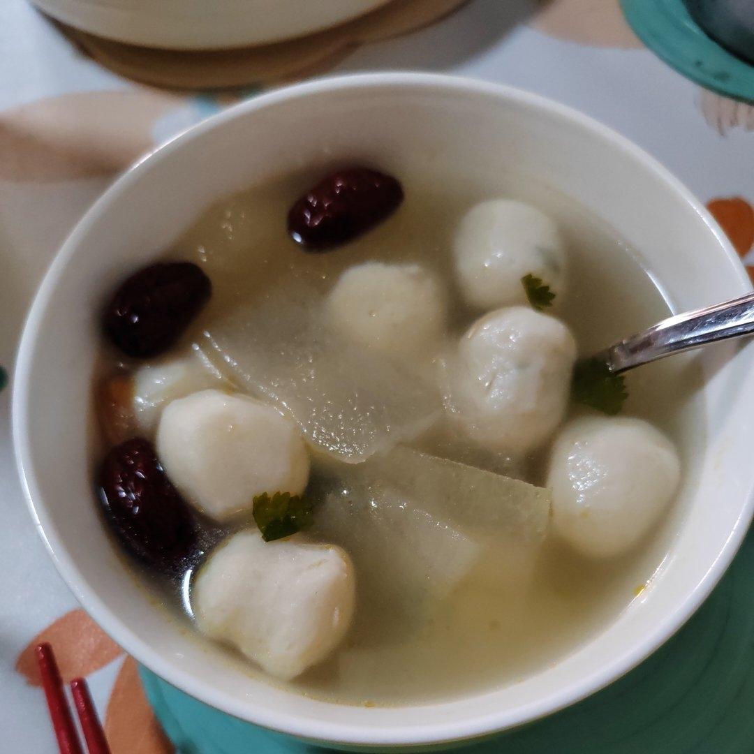 冬瓜鱼丸汤