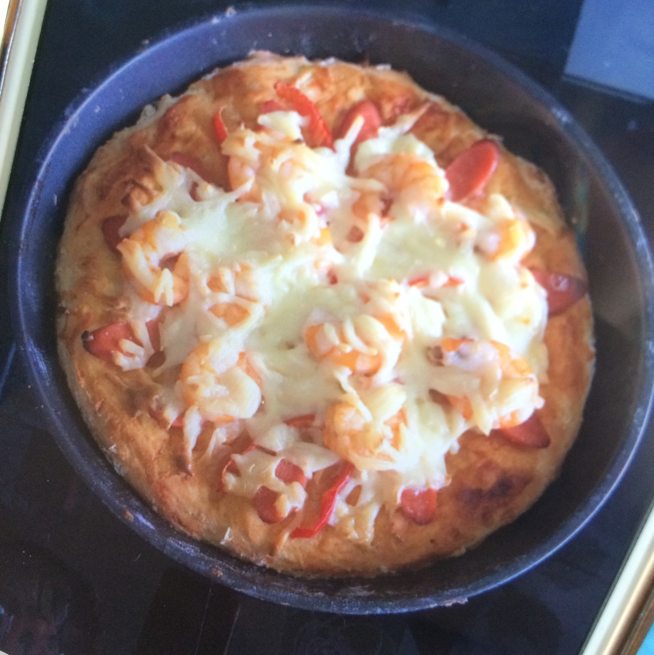 不用酵母的披萨底 No Yeast Pizza Dough
