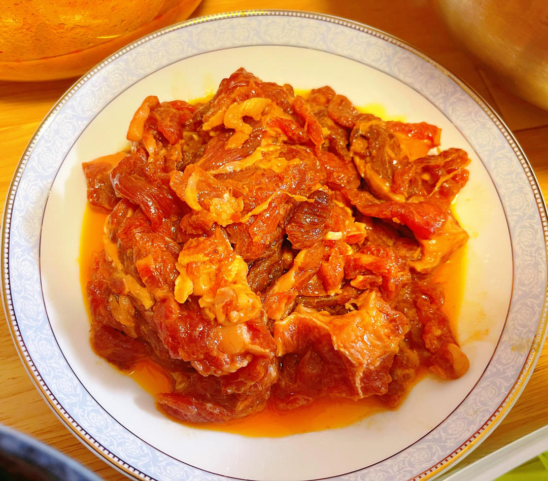 超嫩腌牛肉🥩火锅烧烤炒菜必备🔥