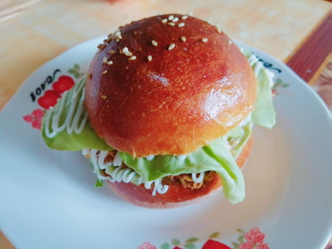 松软汉堡包胚