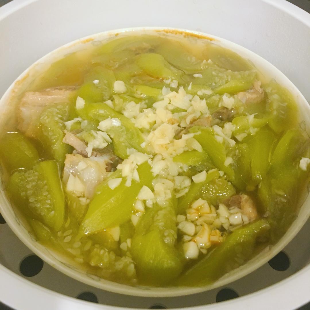 蒜蓉蒸丝瓜