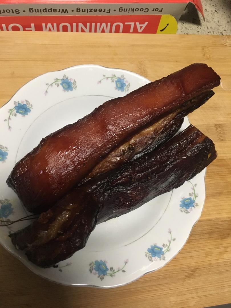 自制湖南烟熏腊肉