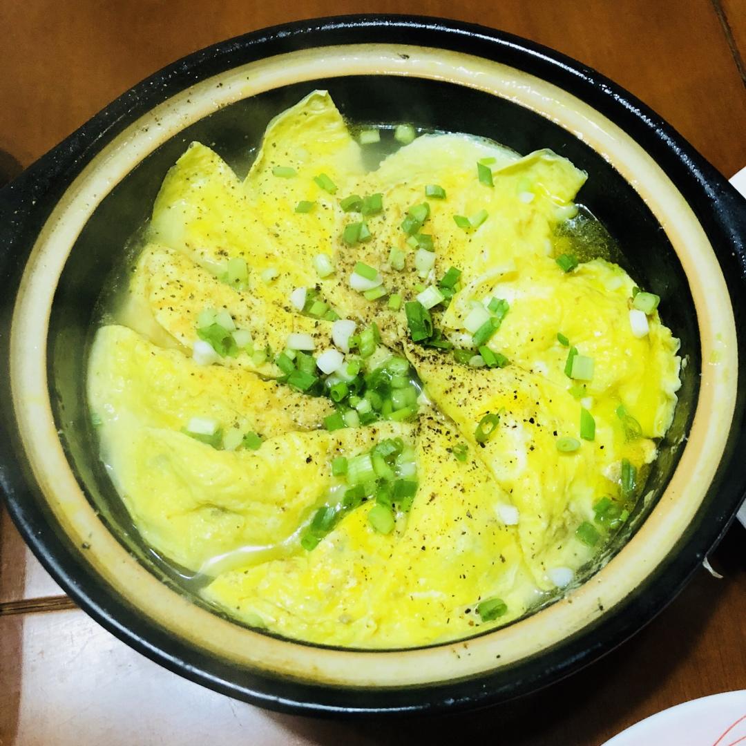 萝卜蛋饺煲