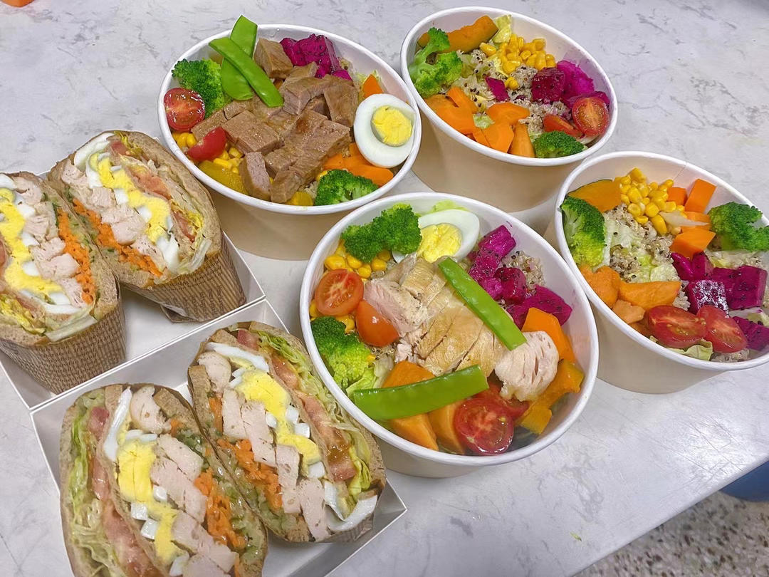 减脂餐，减肥沙拉，一周减肥餐